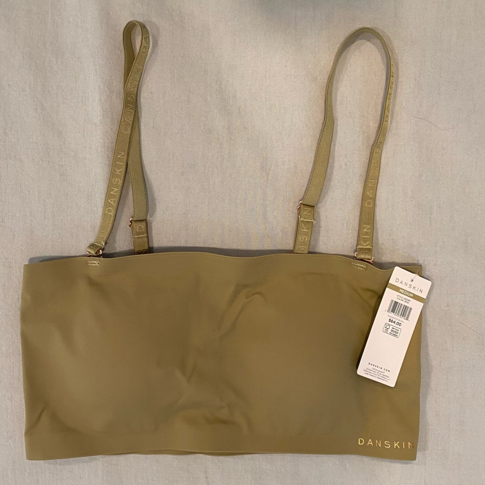 Danskin Convertible Bandeau Bralette Size M